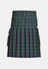 Utility_Purves_Tartan_11173_kilt_back_image_with_pleated_design_and_adjustable_buckles_for_men