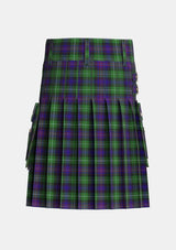 Utility_Rankin_Dalgleish_Tartan_5440_kilt_back_image_with_pleated_design_and_adjustable_buckles_for_men