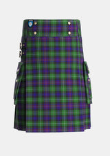 Utility_Rankin_Dalgleish_Tartan_5440_kilt_front_image_with_pleated_design_and_adjustable_buckles_for_men