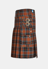 Utility_Read_Peter_Dress_Tartan_11008_kilt_right_image_with_pleated_design_and_adjustable_buckles_for_men