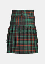 Utility_Renwick_Tartan_787_kilt_back_image_with_pleated_design_and_adjustable_buckles_for_men