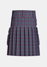 Utility_Riley_s_Theme_Tartan_10657_kilt_back_image_with_pleated_design_and_adjustable_buckles_for_men