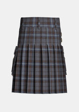 Utility_Rivers_of_Scotland_tartan_kilt_back_image_with_pleated_design_and_adjustable_buckles_for_men