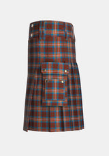 Utility_Ryan_Fehder_Tartan_10483_kilt_left_image_with_pleated_design_and_adjustable_buckles_for_men