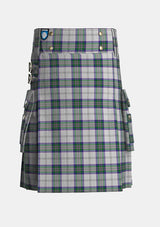Utility_Scotland_the_Brave_Dress_Tartan_6567_kilt_front_image_with_pleated_design_and_adjustable_buckles_for_men