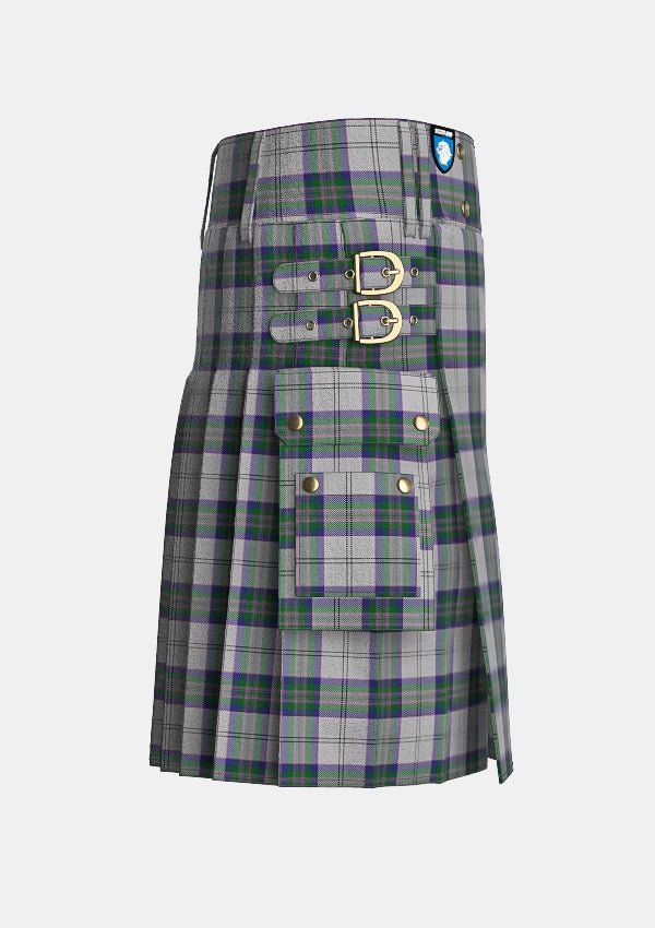 Utility_Scotland_the_Brave_Dress_Tartan_6567_kilt_right_image_with_pleated_design_and_adjustable_buckles_for_men