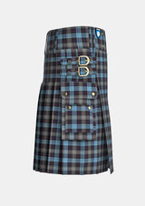 Utility_Scotsburn_Croft_Tartan_11208_kilt_right_image_with_pleated_design_and_adjustable_buckles_for_men