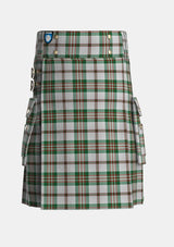 Utility_Scott_Dress_2_Tartan_1007_kilt_front_image_with_pleated_design_and_adjustable_buckles_for_men