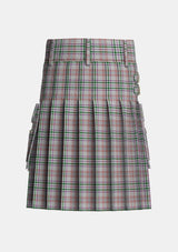 Utility_Shaw_Dress_Personal_Tartan_6381_kilt_back_image_with_pleated_design_and_adjustable_buckles_for_men