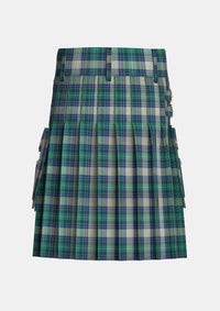 Utility_Sound_Of_Iona_Tartan_11041_kilt_back_image_with_pleated_design_and_adjustable_buckles_for_men