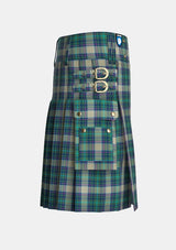Utility_Sound_Of_Iona_Tartan_11041_kilt_right_image_with_pleated_design_and_adjustable_buckles_for_men