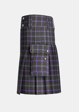 Utility_Spirit_of_Loch_Earn_Tartan_13609_kilt_left_image_with_pleated_design_and_adjustable_buckles_for_men