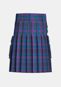 Utility_Spirit_of_Scotland_tartan_2451_kilt_back_image_with_pleated_design_and_adjustable_buckles_for_men