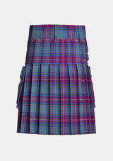 Utility_Steele_William_Habib_Tartan_12597_kilt_back_image_with_pleated_design_and_adjustable_buckles_for_men