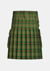 Utility_Symington_Tartan_7178_kilt_back_image_with_pleated_design_and_adjustable_buckles_for_men