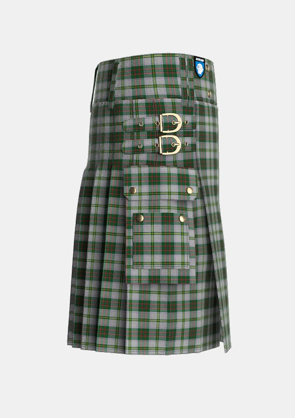 Utility_Taylor_Dress_2_Tartan_823_kilt_right_image_with_pleated_design_and_adjustable_buckles_for_men