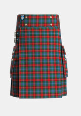 Utility_Teall_of_Teallach_Tartan_1065_kilt_front_image_with_pleated_design_and_adjustable_buckles_for_men