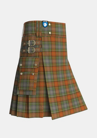Utility_Teallach_Personal_Tartan_832_kilt_side_image_with_pleated_design_and_adjustable_buckles_for_men