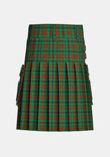 Utility_Tennant_tartan_1110_kilt_back_image_with_pleated_design_and_adjustable_buckles_for_men