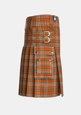 Utility_Tennessee_Volunteer_Tartan_kilt_right_image_with_pleated_design_and_adjustable_buckles_for_men