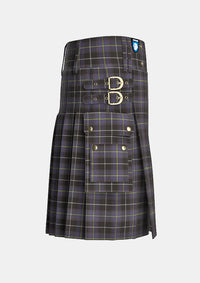Utility_Teylu_Coleman_Tartan_10792_kilt_right_image_with_pleated_design_and_adjustable_buckles_for_men