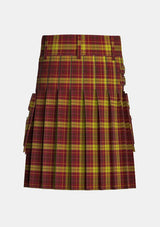 Utility_Thom_Calum_Tartan_11336_kilt_back_image_with_pleated_design_and_adjustable_buckles_for_men