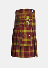 Utility_Thom_Calum_Tartan_11336_kilt_right_image_with_pleated_design_and_adjustable_buckles_for_men