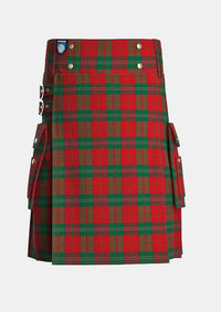 Utility_Thomas_of_Wales_Tartan_5763_kilt_front_image_with_pleated_design_and_adjustable_buckles_for_men