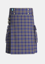 Utility_Thompson_Variant_Tartan_1624_kilt_front_image_with_pleated_design_and_adjustable_buckles_for_men