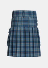 Utility_Thorburn_Lochcarron_Tartan_6409_kilt_back_image_with_pleated_design_and_adjustable_buckles_for_men