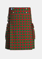 Utility_Turnbull_Dress_Tartan_1035_kilt_front_image_with_pleated_design_and_adjustable_buckles_for_men