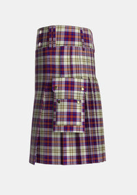 Utility_Walker_Dress_Personal_Tartan_2070_kilt_left_image_with_pleated_design_and_adjustable_buckles_for_men