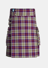 Utility_Walker_Dress_Tartan_2070_kilt_front_image_with_pleated_design_and_adjustable_buckles_for_men
