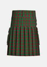 Utility_Walker_James_Tartan_999_kilt_back_image_with_pleated_design_and_adjustable_buckles_for_men