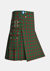 Utility_Walker_James_Tartan_999_kilt_side_image_with_pleated_design_and_adjustable_buckles_for_men