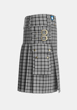 Utility_Wallace_Dress_Tartan_1251_kilt_right_image_with_pleated_design_and_adjustable_buckles_for_men