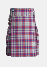 Utility_Ward_Craig_Dress_Tartan_12819_kilt_front_image_with_pleated_design_and_adjustable_buckles_for_men