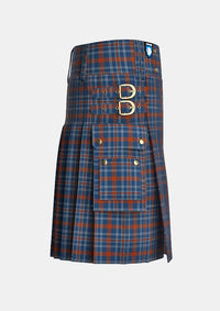 Utility_Water_of_Life_Society_Tartan_14898_kilt_right_image_with_pleated_design_and_adjustable_buckles_for_men