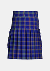 Utility_Waugh_Tartan_10028_kilt_back_image_with_pleated_design_and_adjustable_buckles_for_men