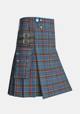 Utility_Westwood_MacAndreas_Tartan_7489_kilt_side_image_with_pleated_design_and_adjustable_buckles_for_men