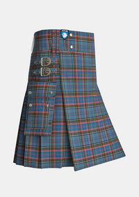 Utility_Westwood_MacAndreas_Tartan_7489_kilt_side_image_with_pleated_design_and_adjustable_buckles_for_men