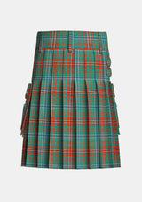 Utility_Wilson_tartan_kilt_back_image_with_pleated_design_and_adjustable_buckles_for_men