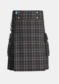 Utility_Witches_Blood_The_Tartan_11495_kilt_front_image_with_pleated_design_and_adjustable_buckles_for_men