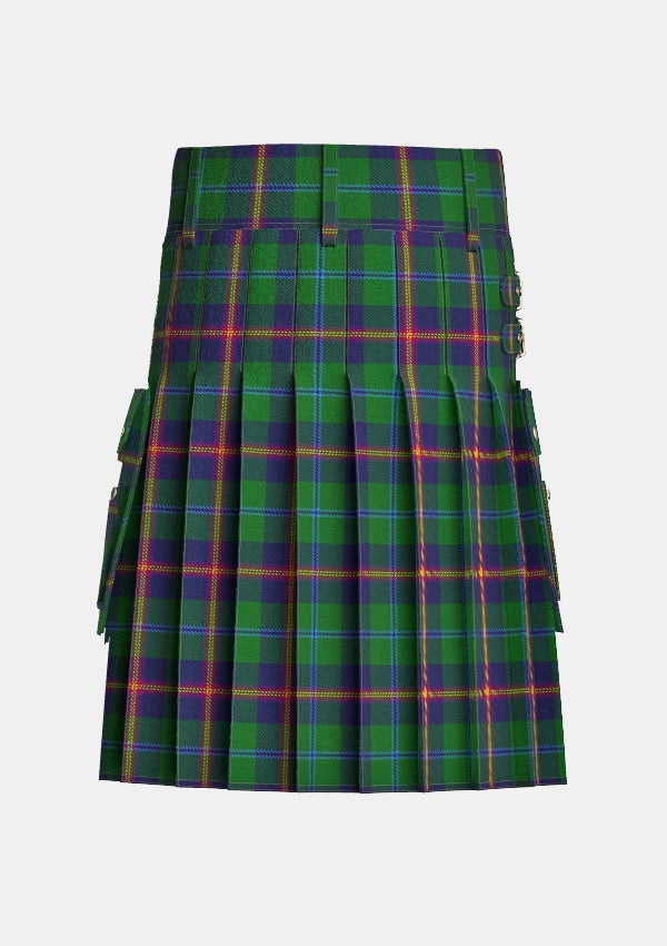 Utility_Young_tartan_2048_kilt_back_image_with_pleated_design_and_adjustable_buckles_for_men