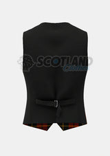 Wallace Tartan Waistcoat Back