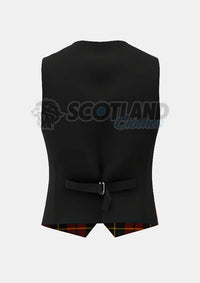 Wallace Tartan Waistcoat Back