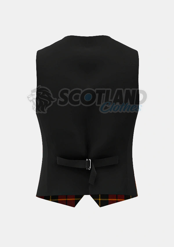Wallace Tartan Waistcoat Back