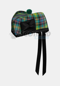 Watson Tartan Glengarry Hat Front