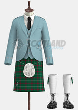 Welsh Tartan Argyle Outfit