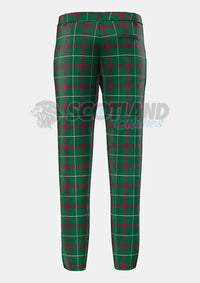 Welsh Tartan Trouser Back